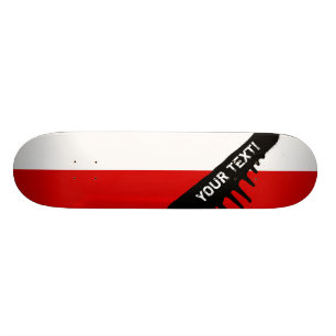 Flagge von Polen Skateboard