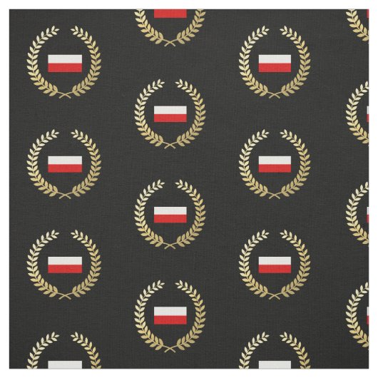 Flagge von Polen Stoff (Muster)