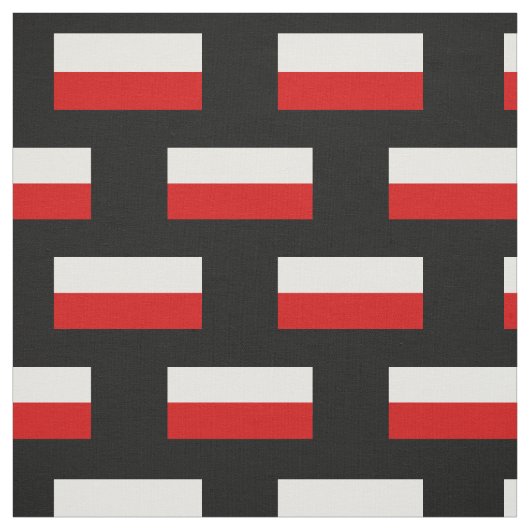 Flagge von Polen Stoff (Muster)