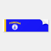 Flagge von Pomona (Kalifornien)