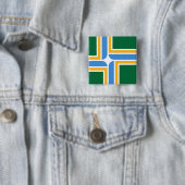 Flagge von Portland (Oregon) Button (Beispiel)