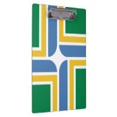 Flagge von Portland, Oregon Clipboard Klemmbrett (Rechts)