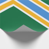Flagge von Portland (Oregon) Geschenkpapier (Ecke)