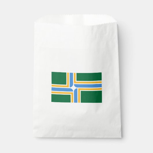 Flagge von Portland (Oregon) Geschenktütchen (Vorderseite)