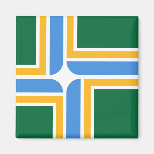 Flagge von Portland (Oregon) Magnet