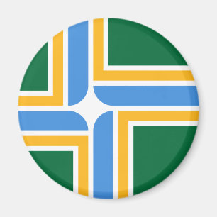 Flagge von Portland (Oregon) Magnet