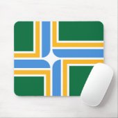 Flagge von Portland (Oregon) Mousepad (Mit Mouse)