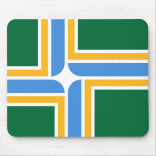 Flagge von Portland (Oregon) Mousepad