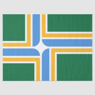 Flagge von Portland (Oregon) Seidenpapier