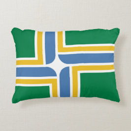 Flagge von Portland, Oregon Zierkissen