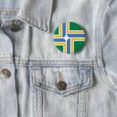Flagge von Portland, Schaltfläche "Oregon Pinback" Button (Beispiel)