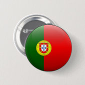 Flagge von Portugal Button (Vorne & Hinten)