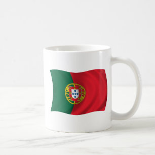 Flagge von Portugal Kaffeetasse