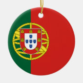 Flagge von Portugal Keramikornament (Vorne)
