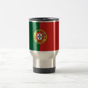 Flagge von Portugal Reisebecher