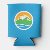 Flagge von Provo, Utah Dosenkühler (Vorderseite)