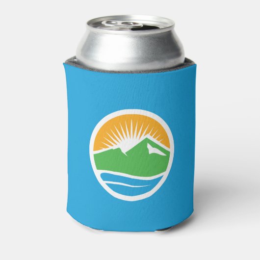 Flagge von Provo, Utah Dosenkühler (Kanne Rückseite)