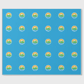 Flagge von Provo, Utah Geschenkpapier (Flach)