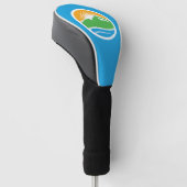 Flagge von Provo, Utah Golf Headcover (angewinkelt)