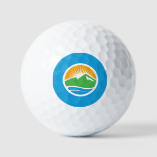 Flagge von Provo, Utah Golfball