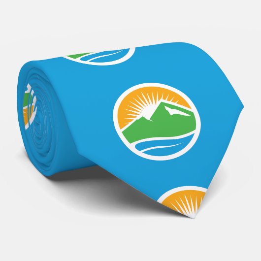 Flagge von Provo, Utah Krawatte (Gerollt)