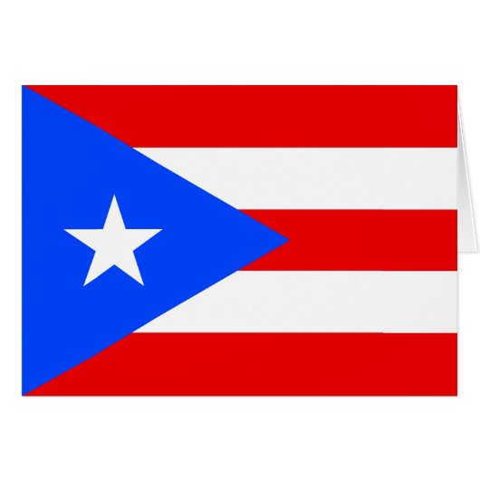 Flagge von Puerto Rico (Vorderseite (Horizontal))