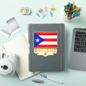 Flagge von Puerto Rico. Aufkleber (iPad Hülle)