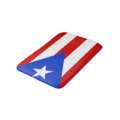 Flagge von Puerto Rico Badematte (Schrägansicht)