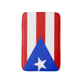 Flagge von Puerto Rico Badematte (Vorderseite Vertikal)