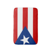 Flagge von Puerto Rico Badematte (Vorderseite Vertikal)