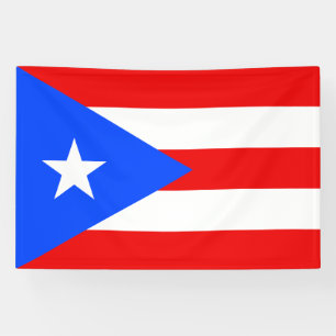 Flagge von Puerto Rico Banner