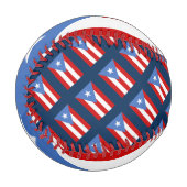 Flagge von Puerto Rico Baseball (Vorderseite Links)