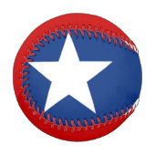 Flagge von Puerto Rico Baseball (Vorderseite Links)