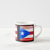 Flagge von Puerto Rico Espressotasse (Rechts)