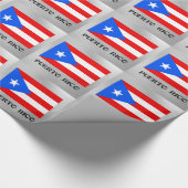 Flagge von Puerto Rico Geschenkpapier (Ecke)