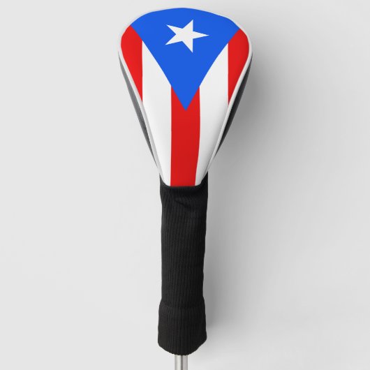 Flagge von Puerto Rico Golf Headcover (Vorderseite)