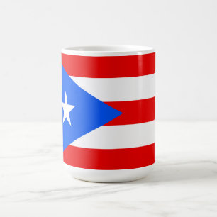 Flagge von Puerto Rico Kaffeetasse