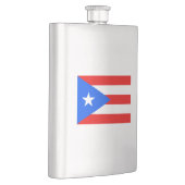 Flagge von Puerto Rico Klassischer Kolben Flachmann (Rechts)