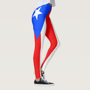 Flagge von Puerto Rico Leggings