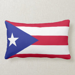 Flagge von Puerto Rico Lendenkissen