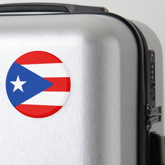 Flagge von Puerto Rico Magnet (In Situ (Gepäck))