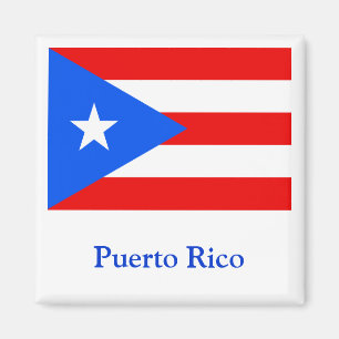 Flagge von Puerto Rico Magnet