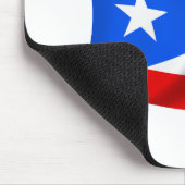 Flagge von Puerto Rico Mousepad (Ecke)