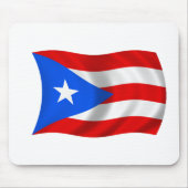 Flagge von Puerto Rico Mousepad (Vorne)