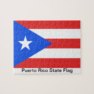 Flagge von Puerto Rico Puzzle