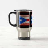 Flagge von Puerto Rico Reisebecher (Links)