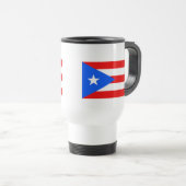 Flagge von Puerto Rico Reisebecher (VorderseiteRechts)