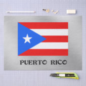 Flagge von Puerto Rico Seidenpapier (Handwerk)