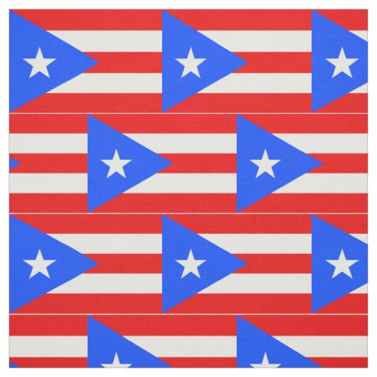 Flagge von Puerto Rico Stoff (Muster)