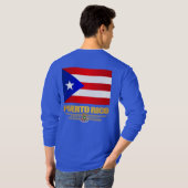 Flagge von Puerto Rico T-Shirt (Schwarz voll)